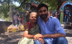 Dhanush with family